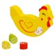 Jeu d'équilibre en bois Poule
