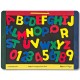 Tableau magnétique enfant avec alphabet et chiffres 41x30 cm