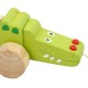 Jouet à tirer en bois Crocodile en bois Enfant 1 an +