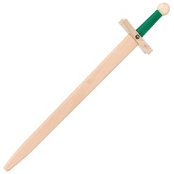 Épée jouet bois Lancelot Verte 60 cm