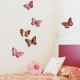 Autocollants decoratifs Enfants Stickers muraux Papillons