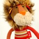 Peluche Lion Sigikid 40 cm