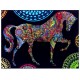 Colorvelvet coloriage velours Chevaux 47x35