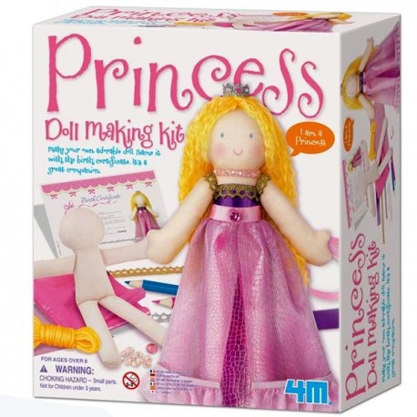Kit de couture fabriquer ta Princesse Loisirs créatifs filles 6 ans