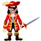 Stickers repositionnable Pirate