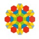 Mosaique jeu construction 250 formes géometriques