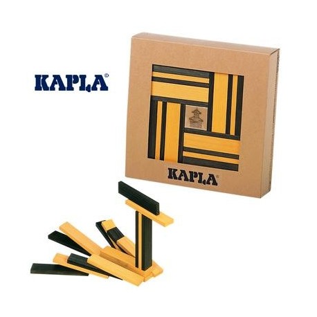 Jeu de construction Kapla coffret Cadeau Livre + 40 planchettes