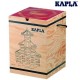 Kapla Mallette 280 planchettes naturel+ 1 livre d'art
