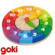 Jouet en bois Jeu éducatif Horloge pour apprendre l'heure 5 ans