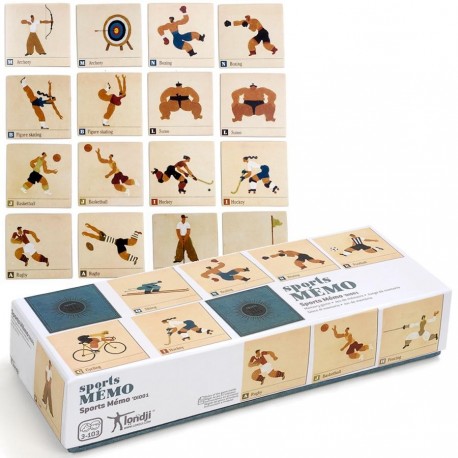 Jeu de mémo sport Londji