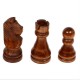 Figurines jeu d'échec en bois