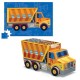 Puzzle pour garçons camion benne 48 pcs Crocodile Creek