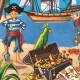 Puzzle Djeco silhouette Pirate 36 pieces Enfants Garçons 4 ans +