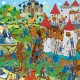 Puzzle Djeco Observation Medievales 54 pcs 4 ans +