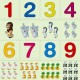Puzzle apprendre les chiffres puzzle éducatif Larsen de 1 à 10 Maternelle Enfants 3 ans +