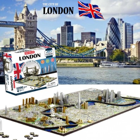 Puzzle 4D LONDRES 1230 pcs Enfants 8 ans +
