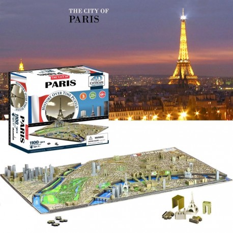 Puzzle 4D PARIS 1100 pcs