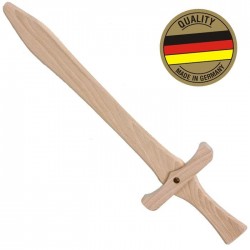 Épée en bois naturel 49 cm Déguisement Enfant