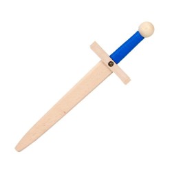 Épée en bois Lancelot Bleue 48 cm