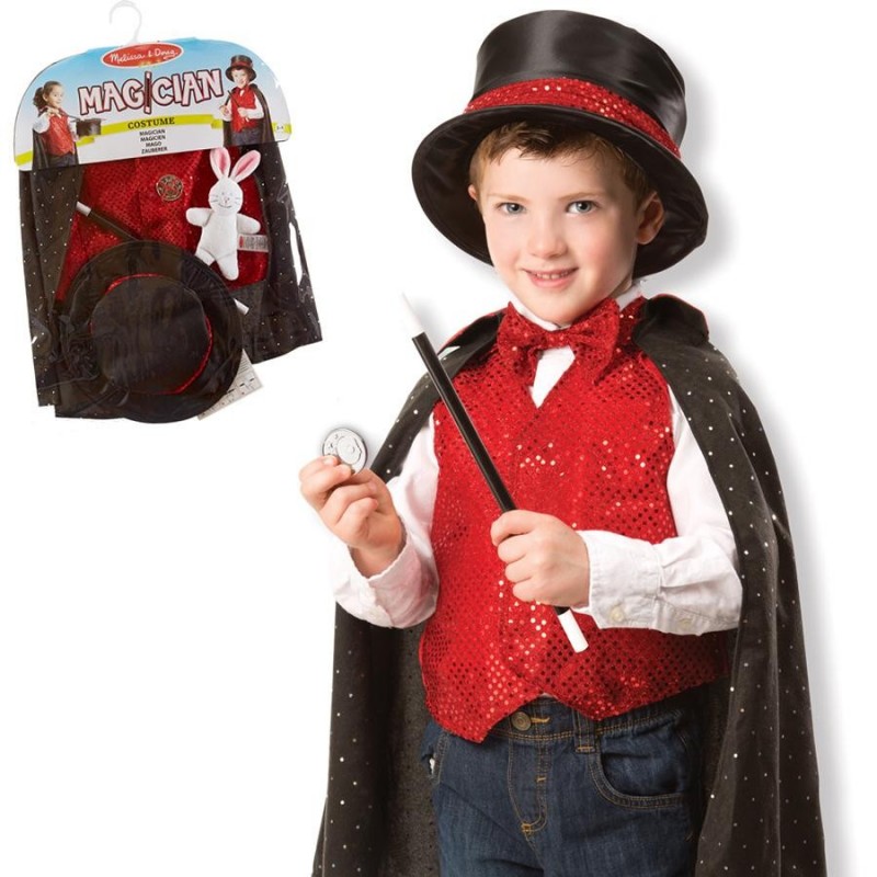 costume de magicien pour enfant costume de cosplay pour garçon/fille. manteau de magicien pour enfant cape avec chapeau Abnaok Costume d'Halloween pour enfant 