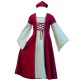 Robe déguisement Médiévale enfant 7 à 9 ans Robe princesse
