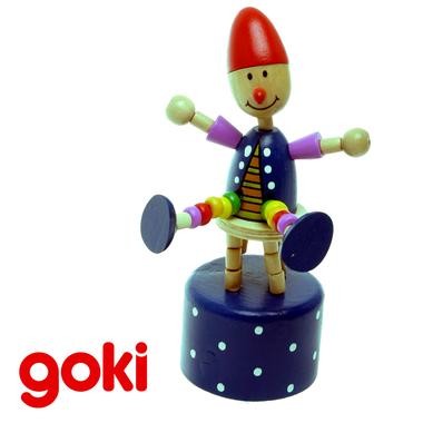 Marionnette Wakouwa clown Jouet en bois Enfant 3 ans + - Un jeux des jouets