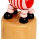 Wakouwa cochon figurine articulée en bois