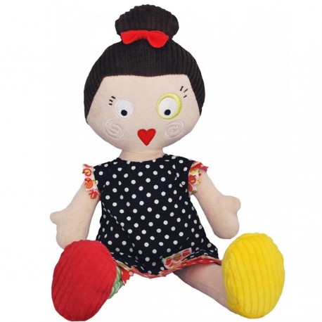 Poupee de chiffon Mistinguette Lucette