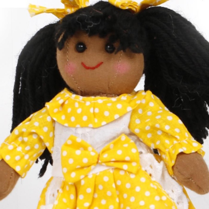 Du jaune pour Mélissa, poupée Minouche Mona - Françoise, ses