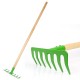 Outillage de jardin enfant Rateau vert