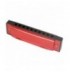 Harmonica en métal Rouge 10 cm Instrument de musique pour Enfant