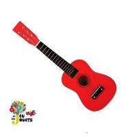 Véritable Guitare en bois 6 cordes instrument de musique pour enfants