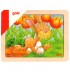 Puzzle en bois animaux - 24 pièces 