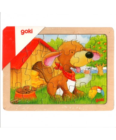 Puzzle en bois animaux - 24 pièces goki