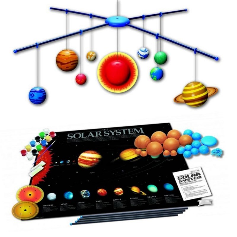 Coffret scientifique - Le système solaire - Jeux éducatifs