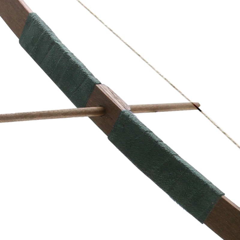 Arc avec 3 flèches avec pomme - Jouet en bois enfant BS