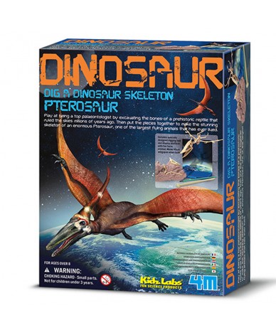 kit du petit archéologue Déterre ton dinosaure Ptérosaure 8 ans +