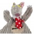Doudou plat BigBos Le loup Déglingos