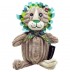 Doudou Simply Déglingos Jélékros le lion