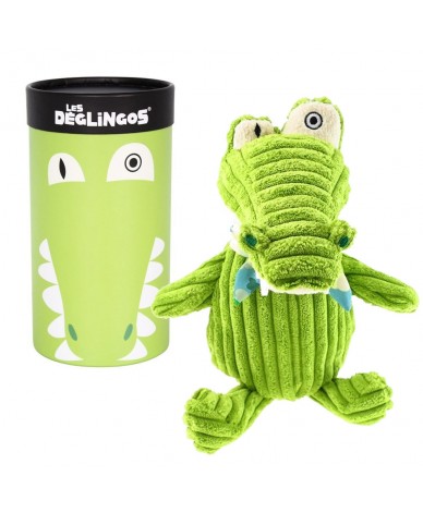Doudou Simply Déglingos Aligatos le crocodile