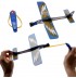 Jouet Avion planeur à élastique Bleu Speed Gliders