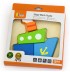 Puzzle en bois bébé Bateau 4 pièces épaisses Jouet 18 mois +
