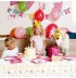 Kit vaisselle et décoration complet pour fête d'anniversaire Princesse
