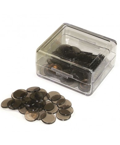 Pions jetons translucides pour jeu de loto bingo