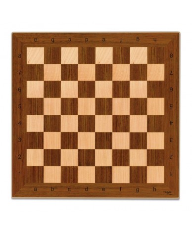 Plateau de jeu d'échec en bois 33 cm
