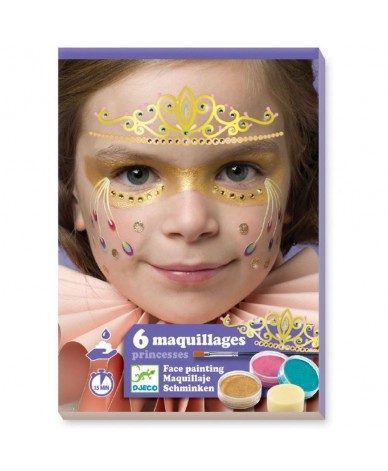 Maquillage princesse visage enfant 3 ans +