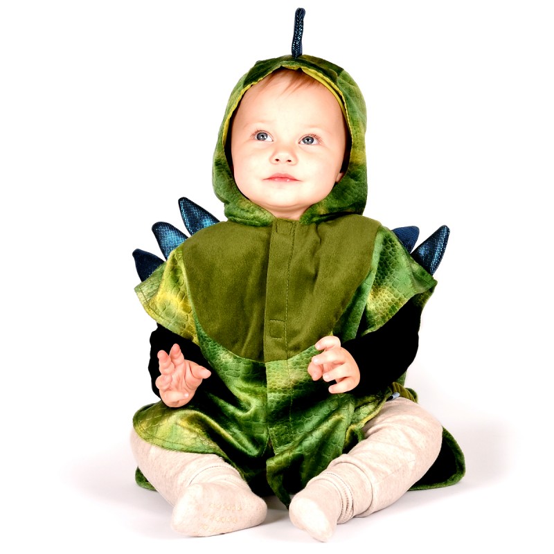 déguisement réversible tigre/dragon bébé - 1/2 ans - vert - 206587