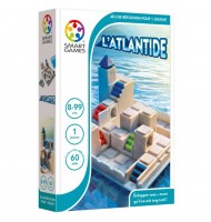 SmartGames L'Atlantide: Jeu de Réflexion et Stratégie pour Petits Explorateurs