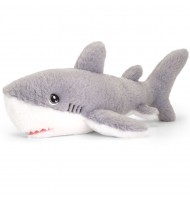 Requin Peluche Éco-Conscient 25 cm Keeleco par Keel Toys