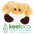 Crabe Peluche Éco-Responsable Keeleco 25 cm